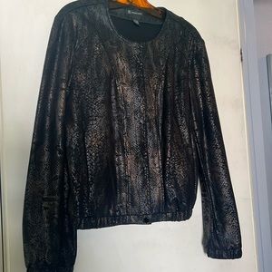 INC International Concept Snake Print Jacket